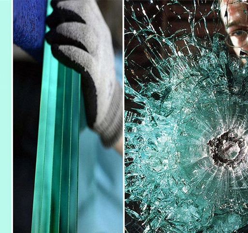 총알 증거 유리