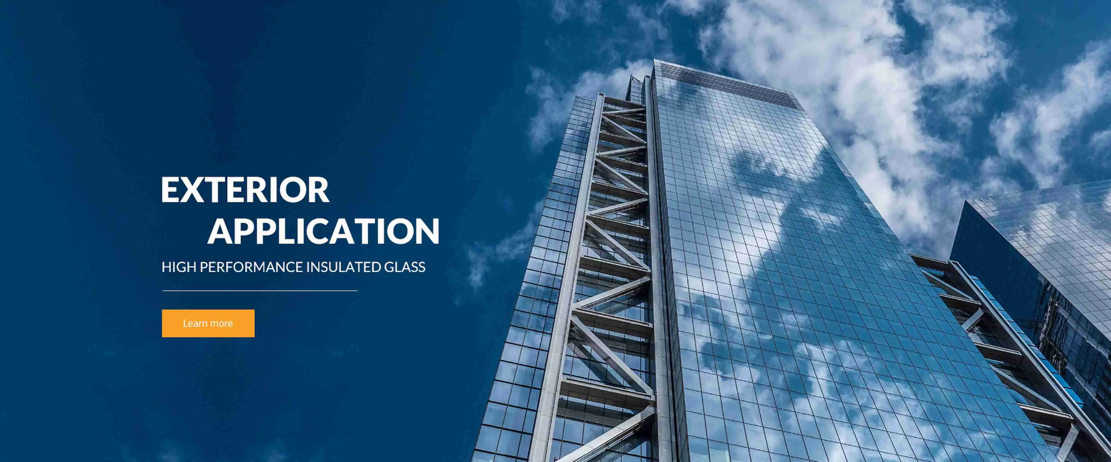 외부 적용-고성능 절연 유리