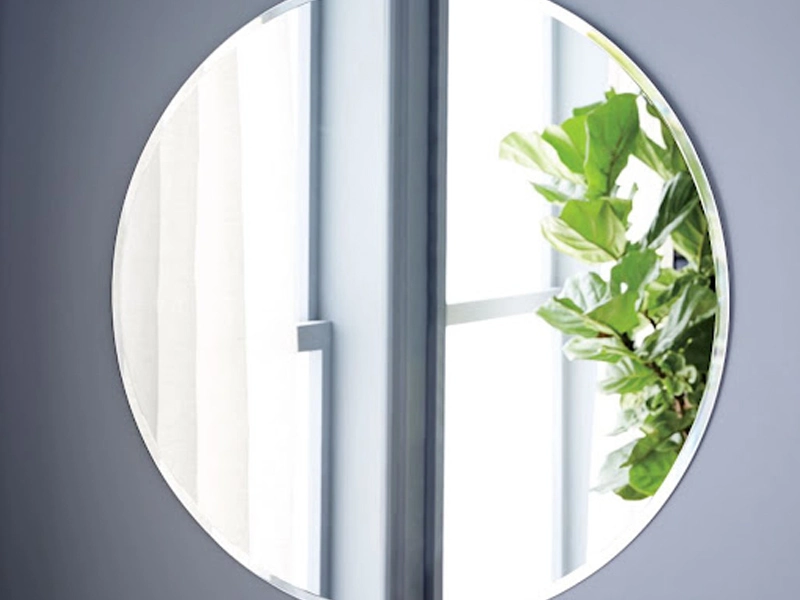 거울 유리에 건축 유리의 응용