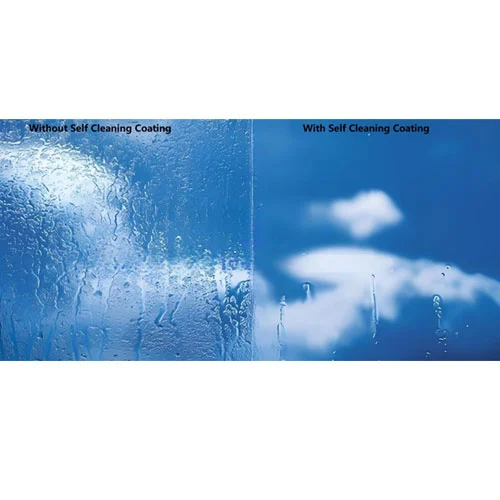 자기 청소 유리