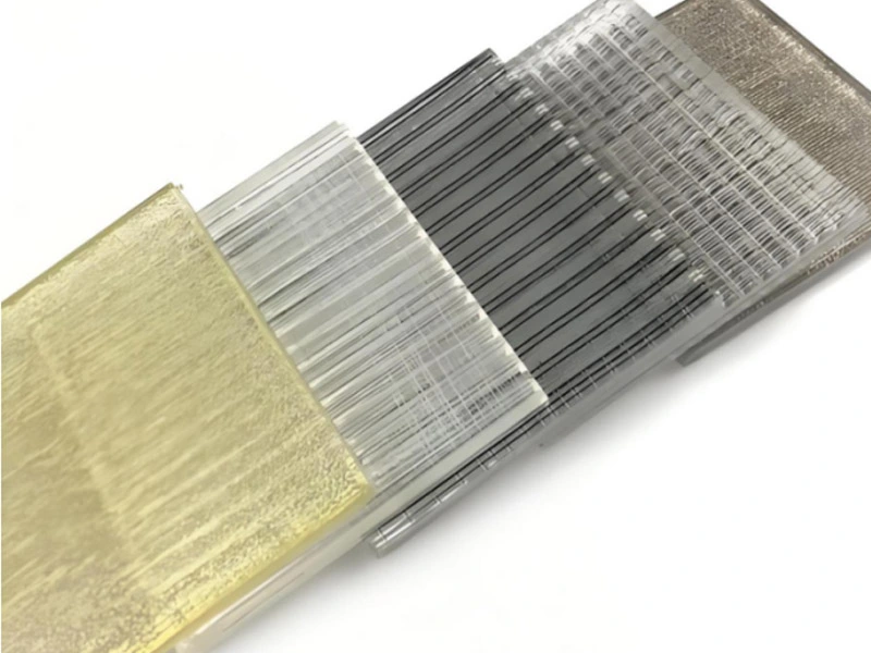 EVA 메쉬 적층 유리는 내화성이 될 수 있습니까?